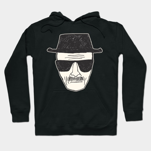 Heisenberg Black Hoodie by twood